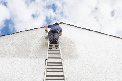 Peinture extérieure à Tréogan — façades et ravalement